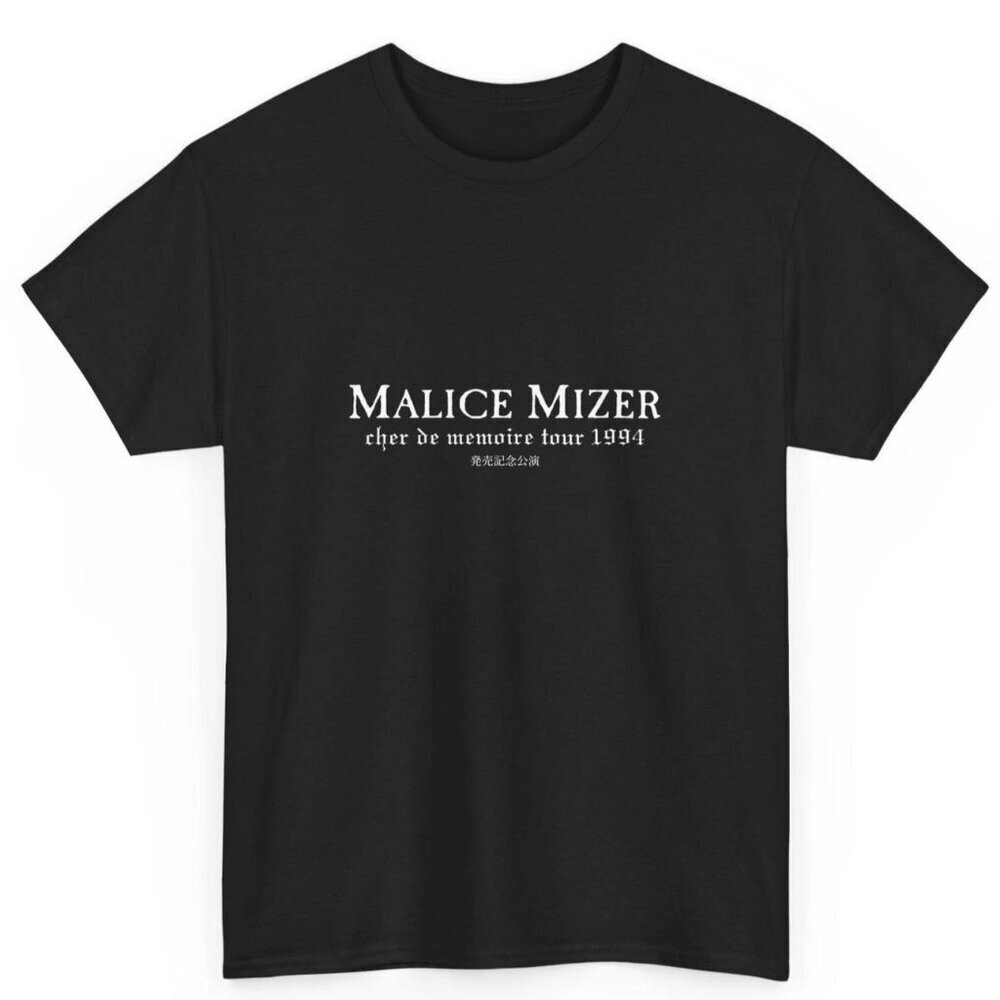 Malice Mizer Cher de Memoire 1994 Tour T-Shirt .